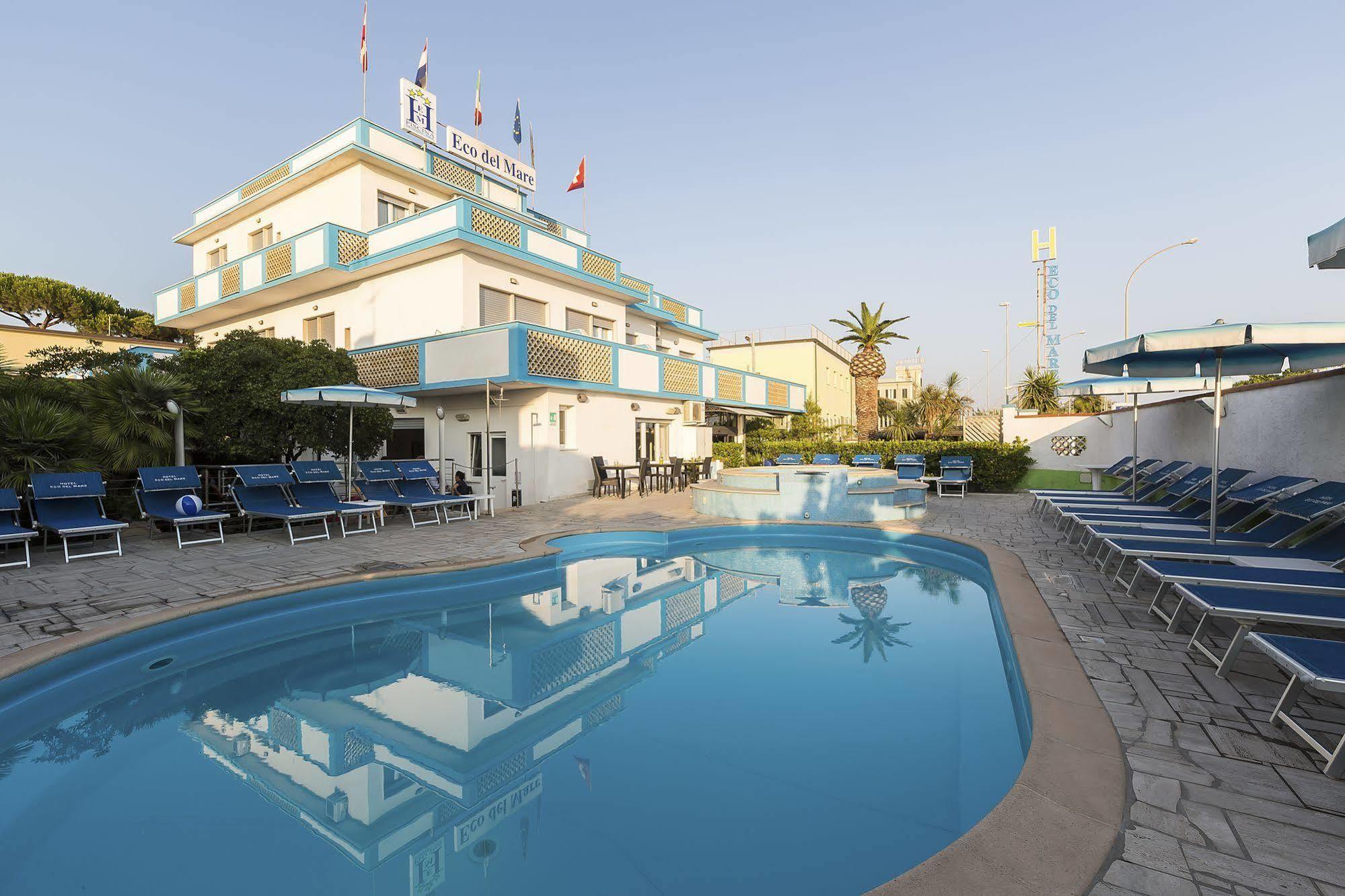 מרינה די מסה Hotel Eco Del Mare מראה חיצוני תמונה